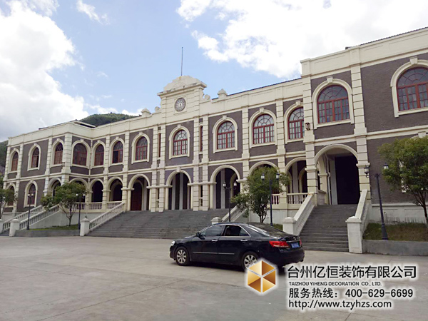 橫店夢(mèng)上海GRC/EPS線(xiàn)條在建工程